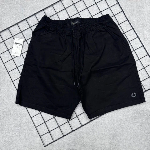 SHORT SARJA FRED P - PRETO
