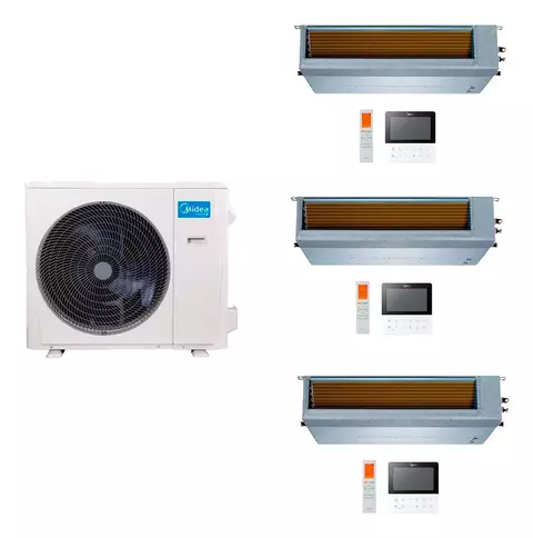 Midea Multisplit 8Kw con 2250+3000+4500fg Frio Calor Inverter Smart - comprar online