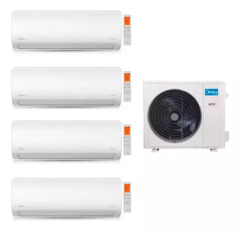 Midea Multisplit 10KW 4/2250FG Frio Calor Inverter Smart - comprar online