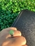 Anillo Circular Regulable de Acero Quirúrgico con Cuarzo Verde (12 mm) en internet
