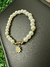 Brazalete Margarita - Acero inoxidable 304 enchapado en oro 18K con perlas de imitación