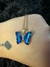 Collar Blue AURA Mariposa de Cristal 
