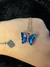 Collar Blue AURA Mariposa de Cristal  - Pleiara Joyas