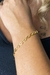 Pulseira Corrente De Gota Banhado em Ouro 18k