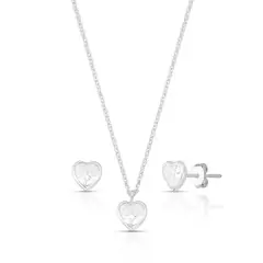 Conjunto ponto de luz coração - comprar online