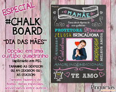 Chalkboard Dia das Mães - tamanho A5 na internet