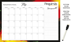 Planner Anual A3 em Manta Magnética - loja online