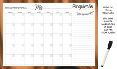 Planner Anual A3 em Manta Magnética - comprar online
