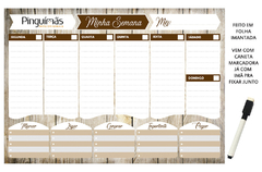 Planner Semanal A4 em Manta Magnética na internet