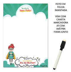 Quadro de Anotações Dia da Mulher/Dia das Mães A5 em Imã - comprar online