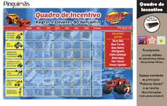 Quadro de Incentivo Blaze - Manta Magnética - comprar online