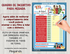 Quadro de Incentivo para Mesada - DPA - Detetives do Prédio Azul - comprar online