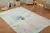 Tapete Felpudo 1,00m x 1,50m - Soft - Macio - Cores Variadas - Decoração Sala Quarto Escritório - La Vita Home