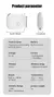 Mini Rastreador Bluetooth Smart iTag – Compatível com Apple 'Buscar', Localizador para Chaves, Pets, Crianças, Carros e Itens Perdidos (iOS) - La Vita Home