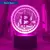 Luminária 3D Bitcoin – LED Acrílico com 7 Cores e Sensor de Toque, Ideal para Quarto ou Sala - loja online