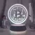 Imagem do Luminária 3D Bitcoin – LED Acrílico com 7 Cores e Sensor de Toque, Ideal para Quarto ou Sala