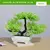 Imagem do Bonsai Artificial Pequena Árvore, Plantas De Pote De Simulação, Flores Falsas