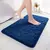 3D antiderrapante banheiro esteira, absorvente capacho, cobblestone gravado tapete