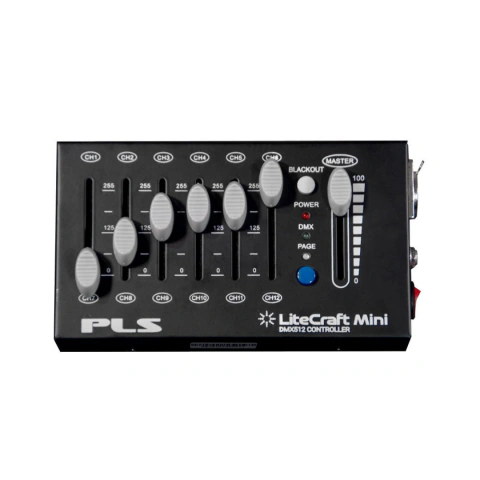 PLS Litecraft Mini – Consola Controladora DMX512 para iluminación