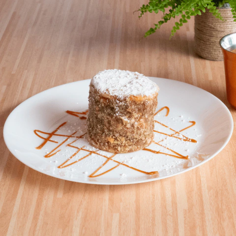Alfajor Artesanal de Milhojas con Dulce de Leche