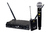 Microfone Sem Fio Duplo Lyco Uh-02mhli Bastão + Headset+ Lapela - loja online