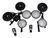 Bateria Eletrônica Nagano Tech Family Ntf-01 Com 7 Pads