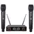 Microfone Sem Fio Duplo Kadosh Uhf Profissional K-402m