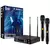 Microfone sem fio Duplo Dylan D9000S