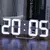 3d led relógio digital decoração de parede brilho modo noturno decoração - Uniqtap