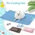 Imagem do Almofada Gelada para Pets – Tecido Frio Refrescante, Dobrável e Lavável | Ideal para o Verão