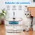 Fonte Bebedouro Automático com Filtro Silencioso 2,2L para Gatos e Cães - Inox & Transparente - comprar online