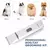 Imagem do Kit 4 em 1 Tosa Profissional para Pets – Aparador de Pelos Elétrico Recarregável Baixo Ruído | Newpet