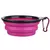 Tigela Portátil de Silicone para Pets – Dobrável com Mosquetão - loja online