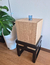 Mueble dispensador de botellón agua Natural / negro - Rustico y Moderno