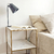 Mesa auxiliar 40x40 con estante - comprar online