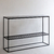 Dressoire 30x120 con estante de malla metálica - Durdos Leal | muebles de diseño