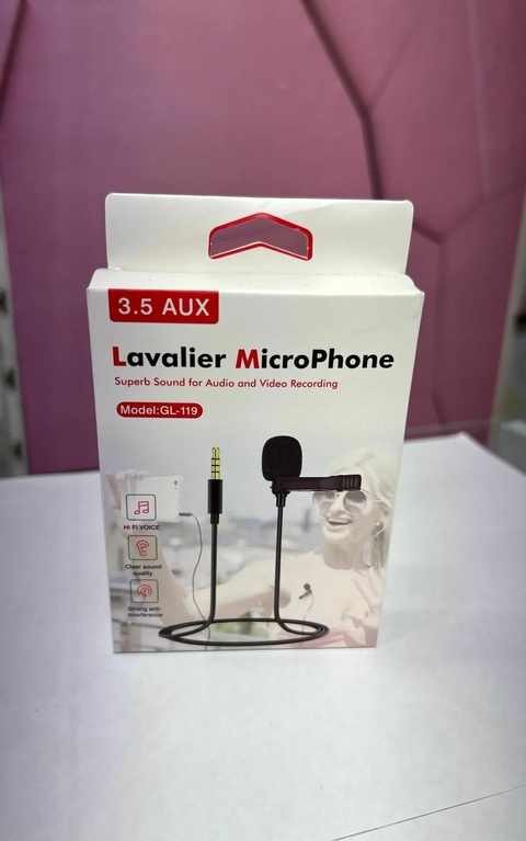 Micrófono Corbatero Auxiliar - comprar online