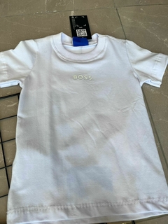 Camiseta Boss Branca - Kiddo Max