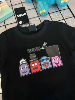 Camiseta Boss Pacman Preta na internet