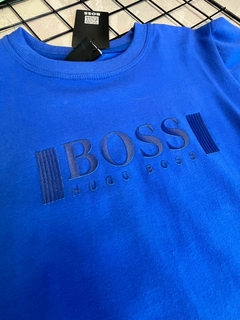 Camiseta Hugo Boss Azul na internet