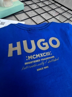 Camiseta Hugo Boss Azul na internet