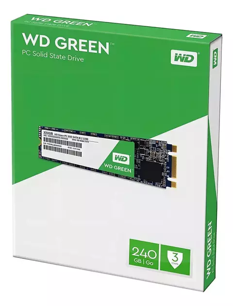 SSD WD 240GB GREEN M.2 2280