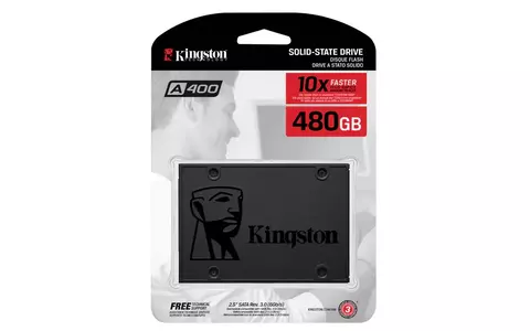 SSD KINGSTON 480GB 2,5 SATA 3 SA400S37480G