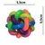 Brinquedo Bola Colorida com Guizo – 5cm para Cães e Gatos