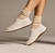 Sapatênis feminino Democrata Drake Pulse 618101 - Temposhoes