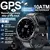 Smartwatch OUIO Satélite GPS à prova d'água 10ATM - LojadoLucas