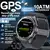 Smartwatch OUIO Satélite GPS à prova d'água 10ATM