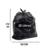 Saco de Lixo de 20 Litros Preto Pacote Com 100 Unidades 39x52 - Distribuidora Total Pro