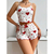 Conjunto de pijamas femininos na internet