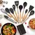 Kit 12 Peças Utensilios de Cozinha Colher Espatula Fue Pincel Cor:Cinza - comprar online